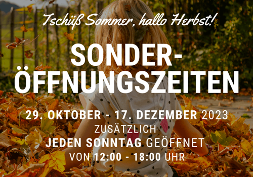 ArsTECNICA & OldHISTORIES: Special autumn opening hours