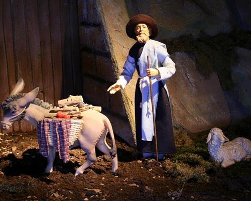 Crèche dans un moulin à vent (1990)