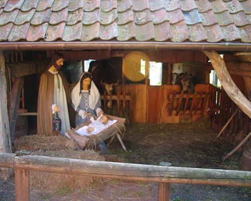 Crèche extérieure de la Place du Marché de Turnhout (1989