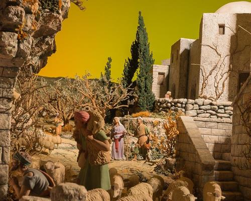 Seven dioramas of the Catalan school