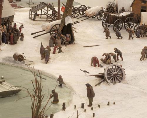 Pieter Bruegel - "De Volkstelling te Bethlehem" in 3D