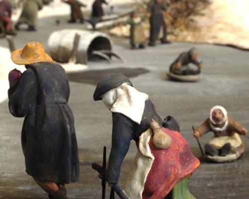 Pieter Bruegel - "The Census at Bethlehem" in 3D