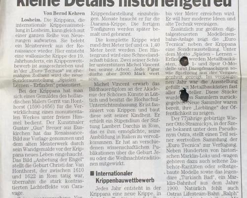 Dans la presse Allemande - Ars Krippana