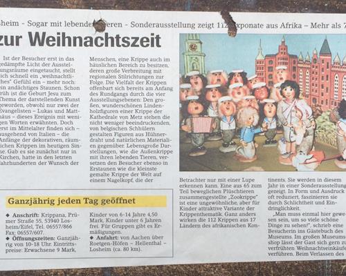 In the german Press - Ars Krippana