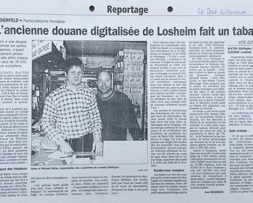 Dans la presse francophone