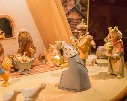 The origin of the nativity scene