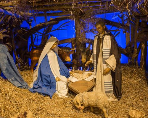 Ancienne crèche de la paroisse des Saints Pierre et Paul, Odendorf (D) (1983)