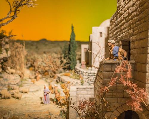 Seven dioramas of the Catalan school