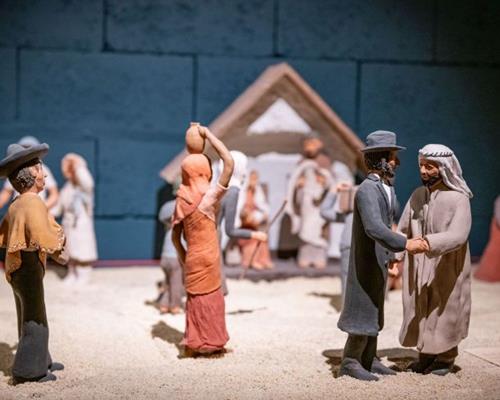 Les crèches de Noël socialement critiques de Frau Kohnen