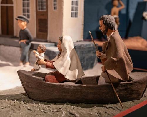 Les crèches de Noël socialement critiques de Frau Kohnen