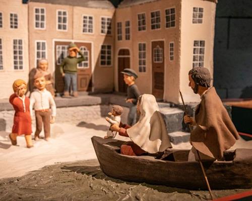 Les crèches de Noël socialement critiques de Frau Kohnen